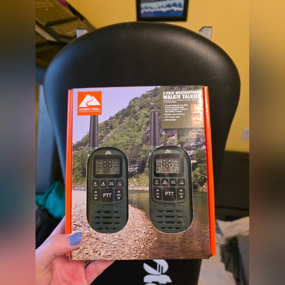 Ozark Trail Green Waterproof Walkie Talkies - 2-Pack